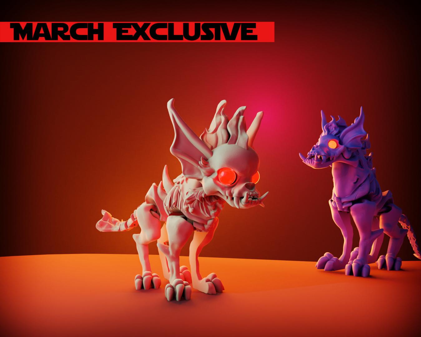 Articulated Hellhound - Chihuahua Edition, March 2023 Exclusive 3d model