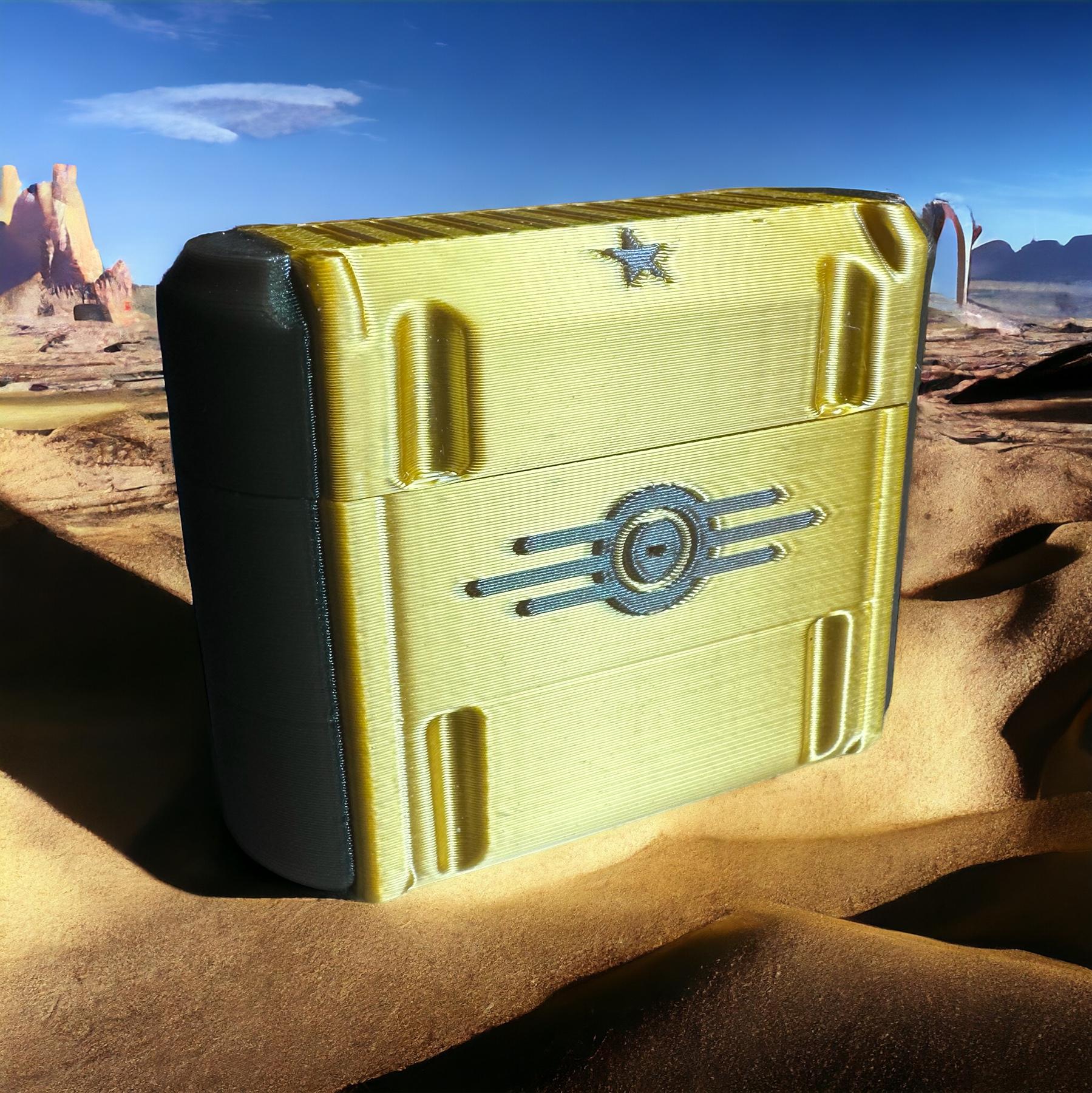 Vault Tec Fallout Themed Airpods Pro Case - Vault Boy, Vault Tec, Fallout Case 3d model