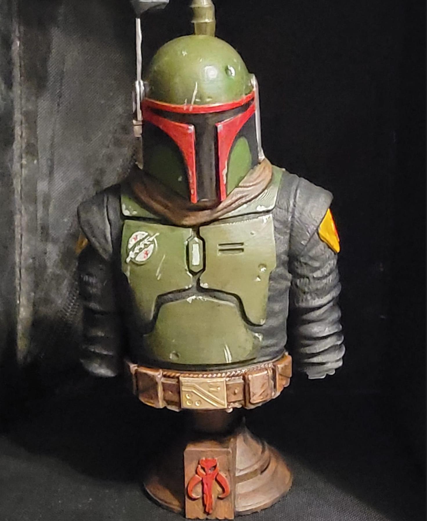 Boba Fett Bust (Pre-Supported) - Great model! Thank you! - 3d model