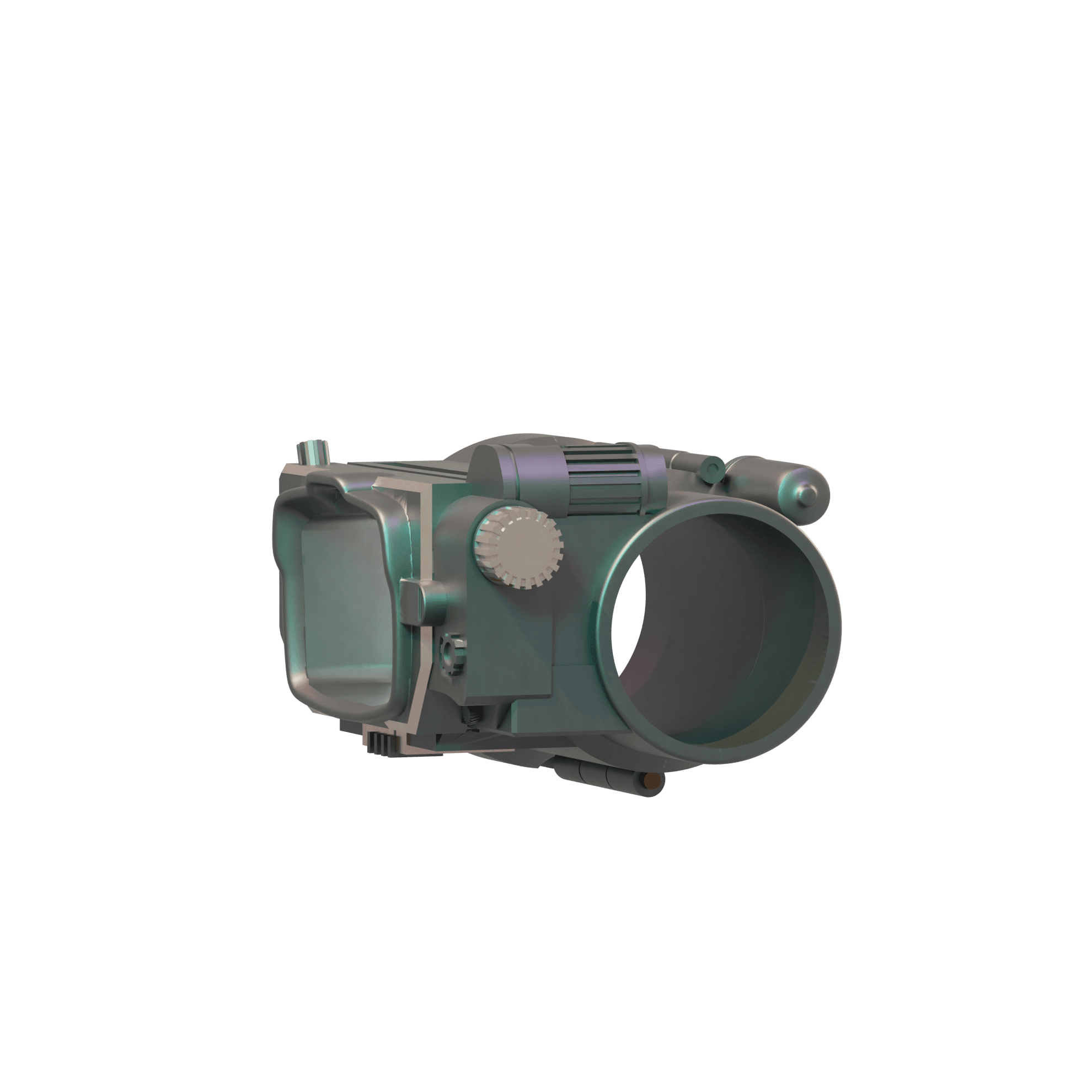 Fallout Pipboy iPhone Version 3d model
