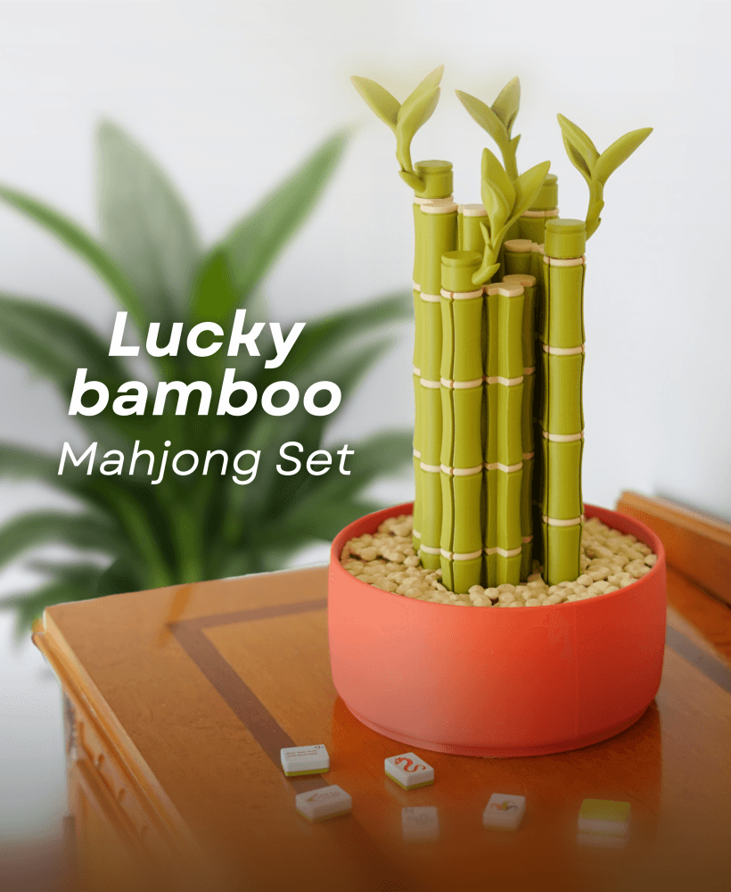 Lucky Bamboo Mahjong 3d model
