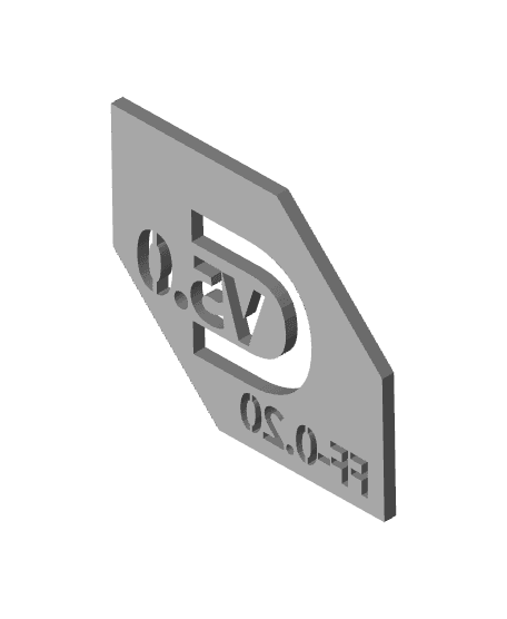 Ver3.9 Cura V5.0 Filament Friday Good (0.20) Profile 3d model